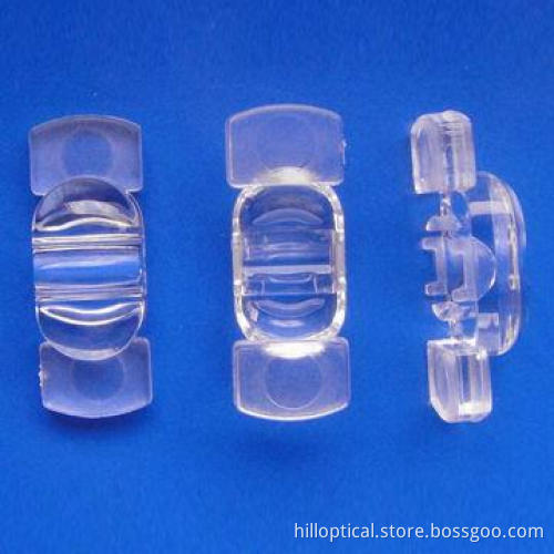 29.82 x 8.04mm LED Optical Square Lens with 50 x 120° Beam Angle